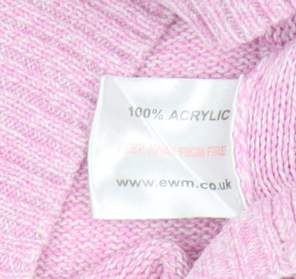 Womens UK Size L Honor Millburn Pink Pullover Jumper