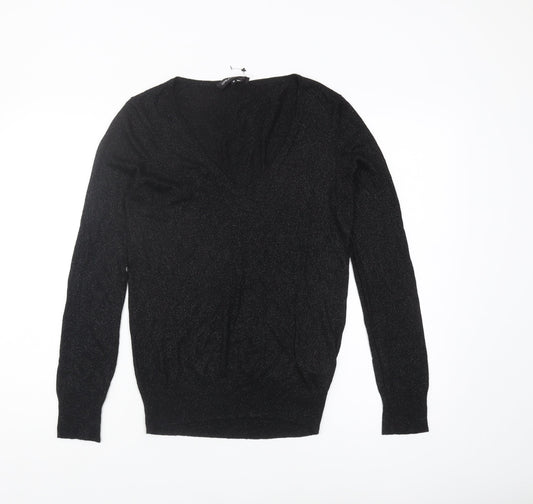 Womens UK Size M Great Plains Black Pullover Jumper