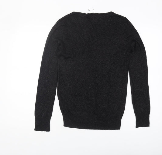 Womens UK Size M Great Plains Black Pullover Jumper