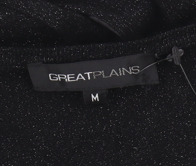 Womens UK Size M Great Plains Black Pullover Jumper