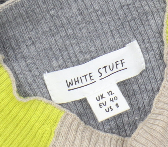 Womens UK Size 12 White Stuff Beige  Jumper