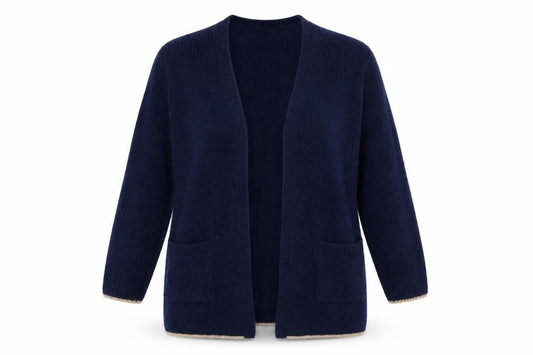 Womens UK Size 12 White Stuff Blue Cardigan Jumper