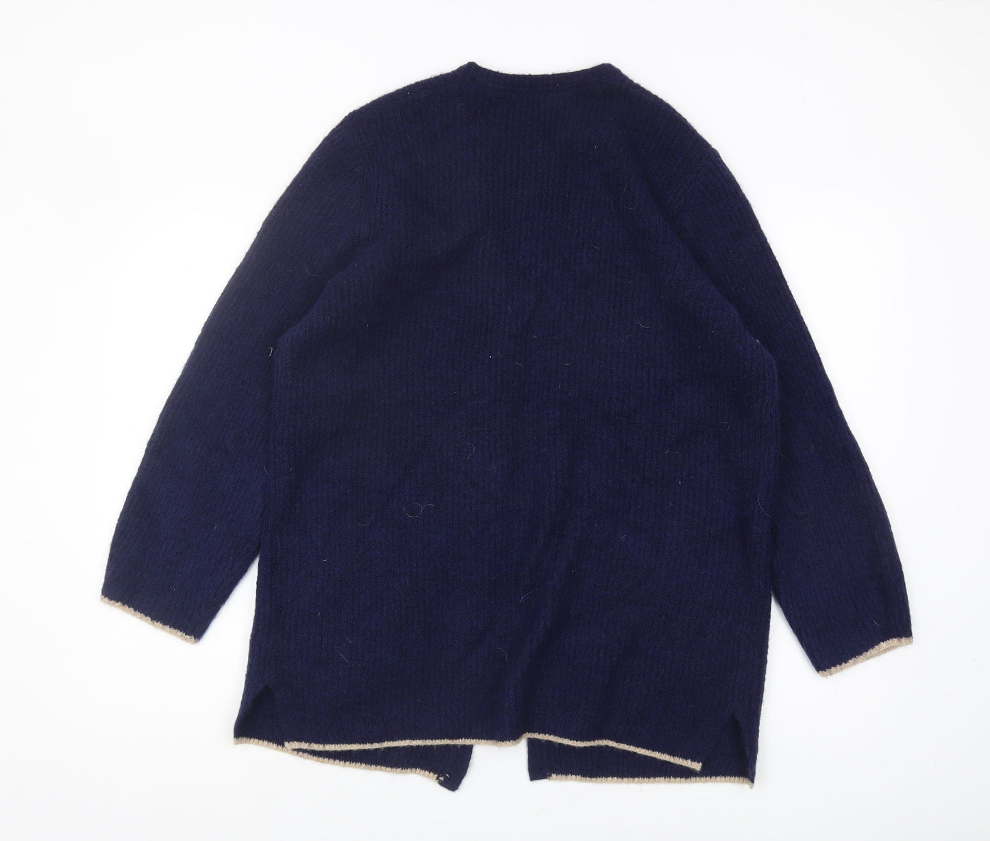 Womens UK Size 12 White Stuff Blue Cardigan Jumper