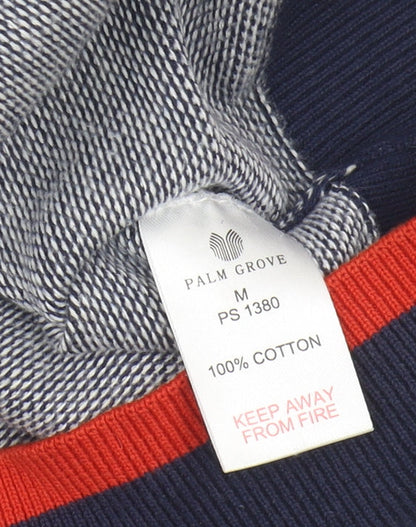 Palm Grove Men's Grey Vest M - Casual Sleeveless Jumper