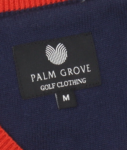 Palm Grove Men's Grey Vest M - Casual Sleeveless Jumper