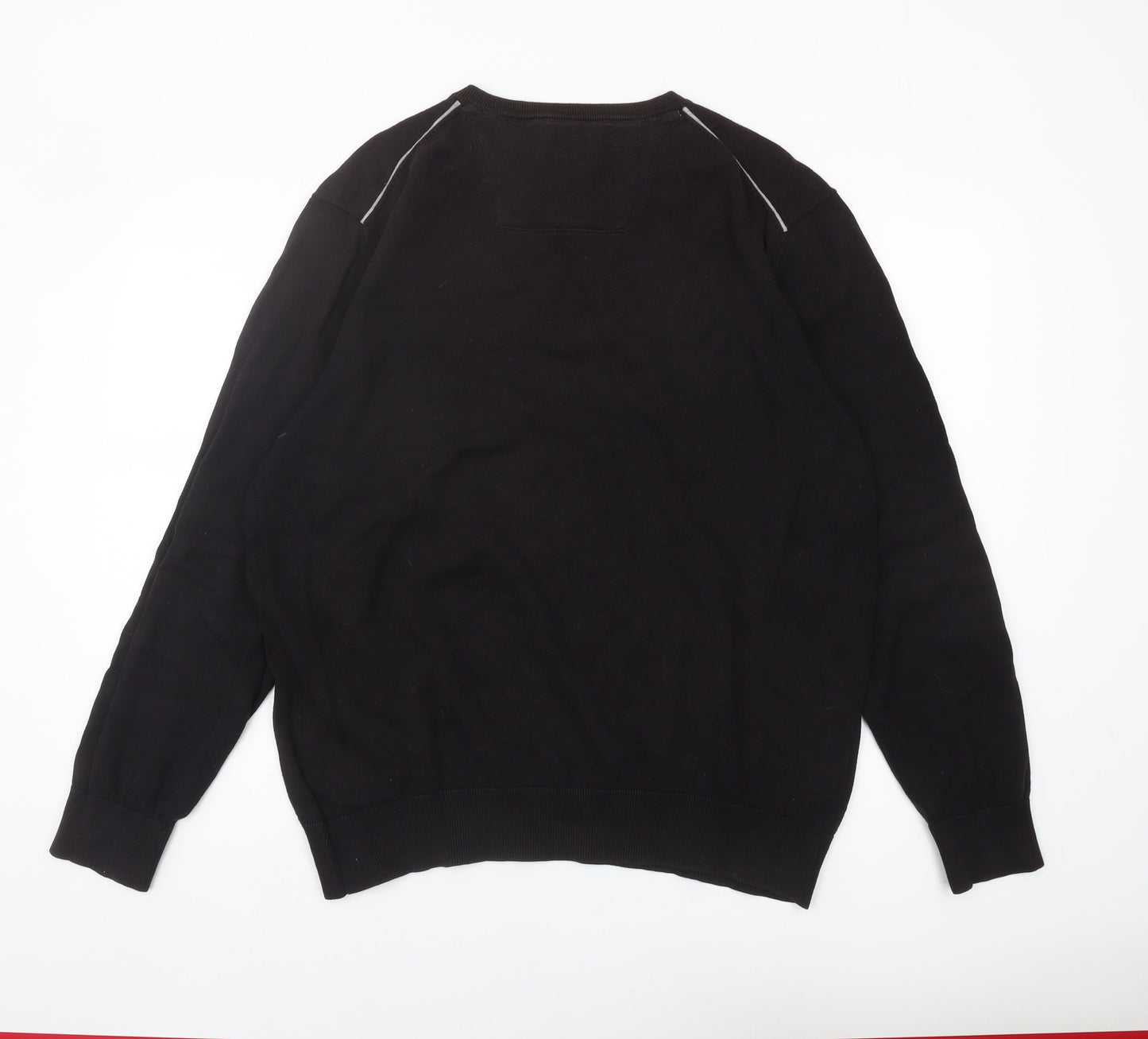 Timberland Men's XL Black Cotton Pullover Jumper