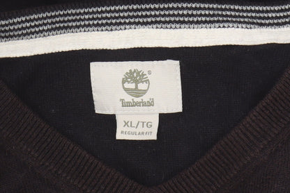 Timberland Men's XL Black Cotton Pullover Jumper