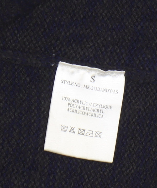 Womens UK Size S Brave Soul Black Cardigan Jumper