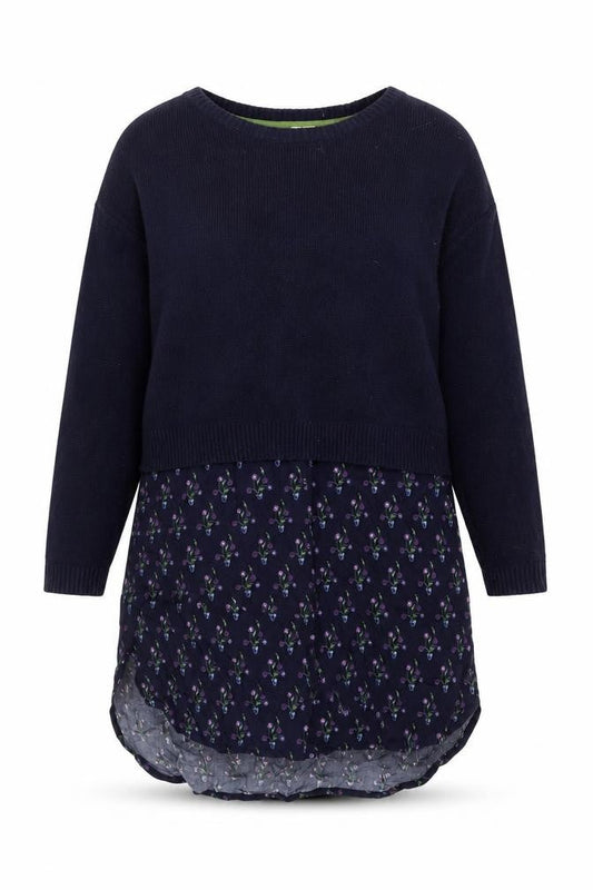 Womens UK Size 12 White Stuff Blue Pullover Jumper