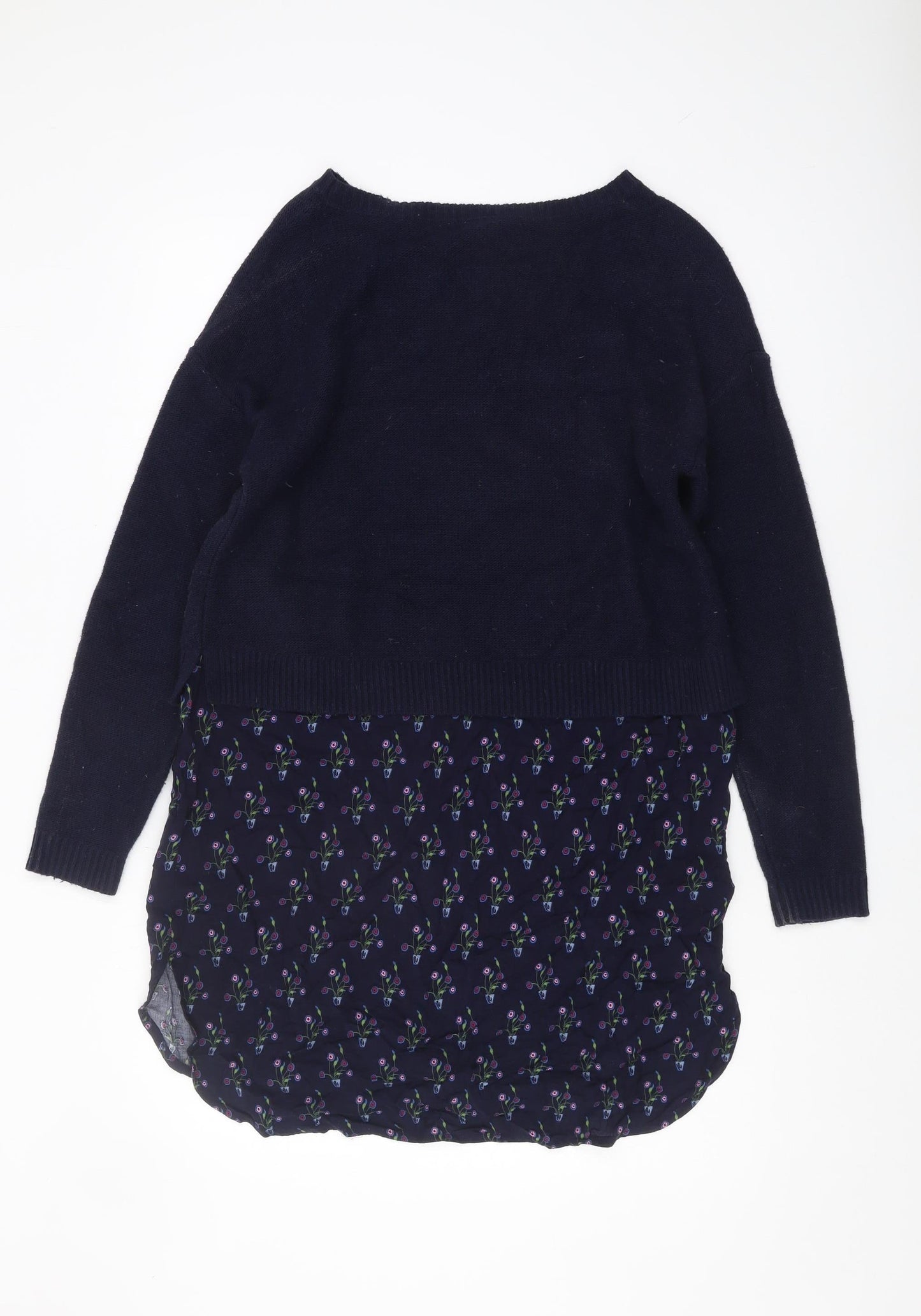 Womens UK Size 12 White Stuff Blue Pullover Jumper