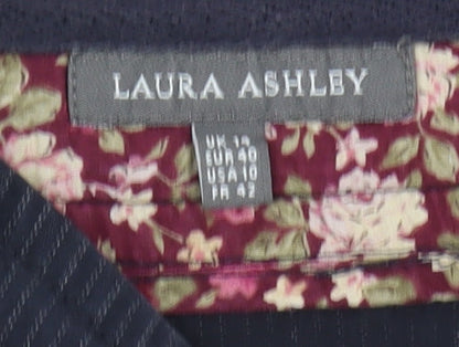Laura Ashley Women's Blue Pencil Skirt, Size 10