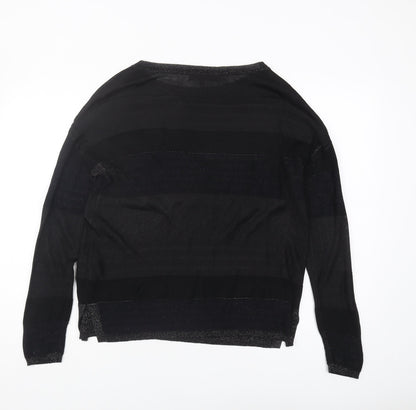 Womens UK Size 10 NEXT Black Pullover Jumper
