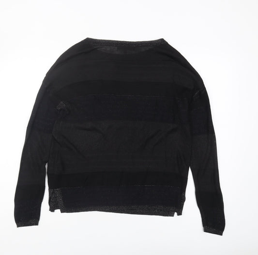 Womens UK Size 10 NEXT Black Pullover Jumper