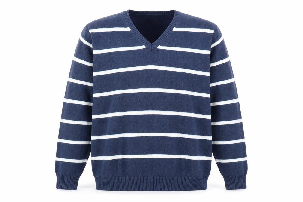 Mens UK Size L Marks and Spencer Blue Pullover Jumper