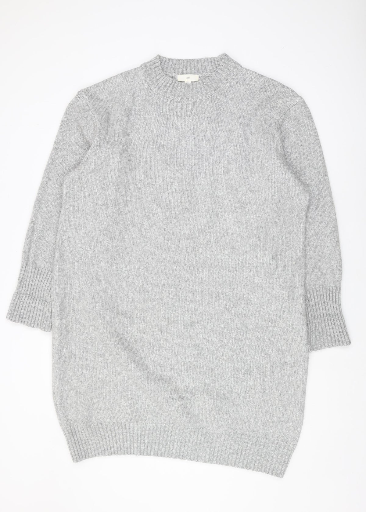 Womens UK Size M H&M Grey Pullover Jumper