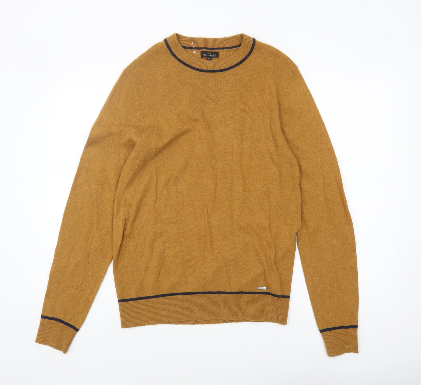 Next Men's Brown Pullover Jumper, Medium