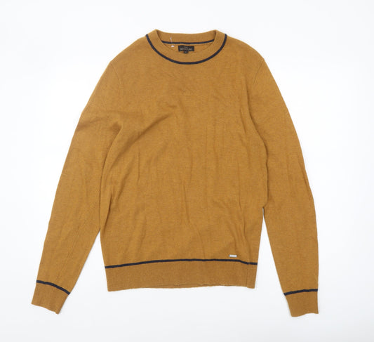 Next Men's Brown Pullover Jumper, Medium