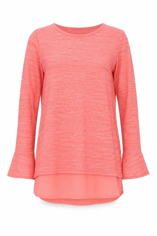 Womens UK Size S Klass Pink Tunic Blouse