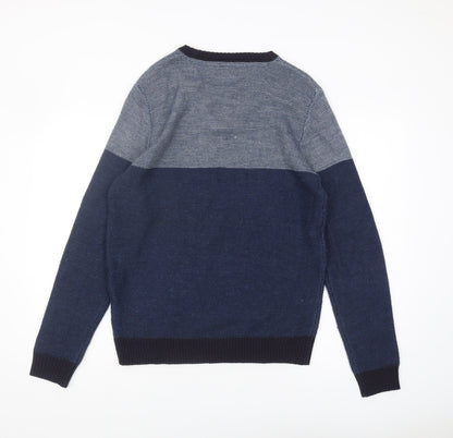 Tokyo Laundry Men's Blue Pullover Jumper Size L