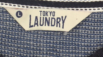 Tokyo Laundry Men's Blue Pullover Jumper Size L