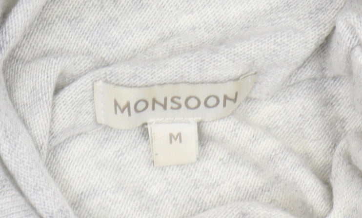 Womens UK Size M Monsoon Grey  Jumper
