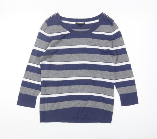 Womens UK Size M Banana Republic Multicoloured Pullover Jumper