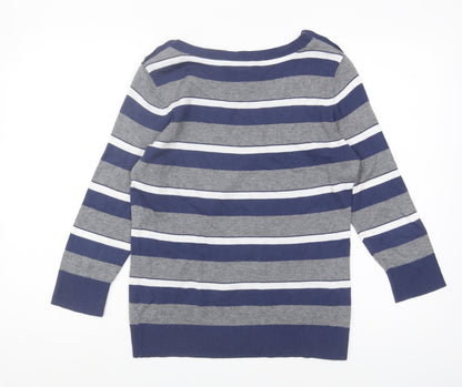Womens UK Size M Banana Republic Multicoloured Pullover Jumper