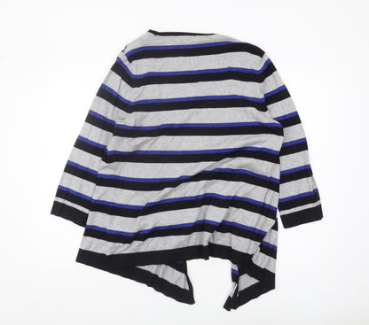 Womens UK Size L CC Multicoloured Cardigan Jumper
