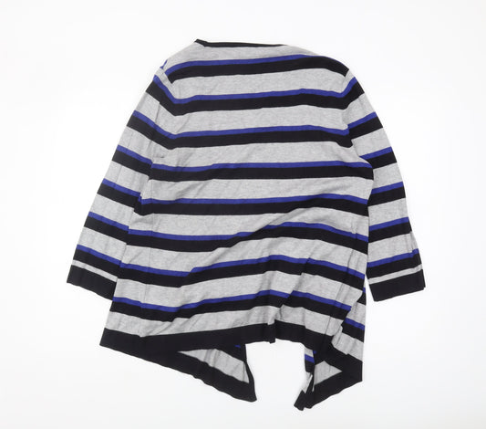 Womens UK Size L CC Multicoloured Cardigan Jumper