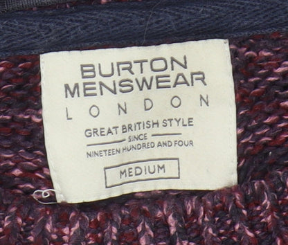 Burton Menswear London Men's Medium Multicolour Pullover
