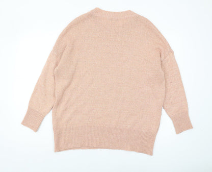 Womens UK Size L Coast Pink Pullover Jumper