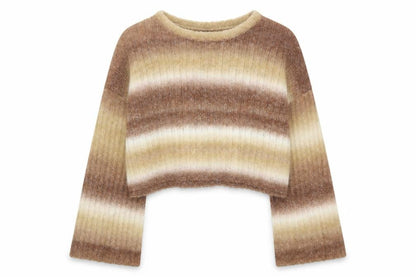 Womens UK Size XL Cider Brown Pullover Jumper