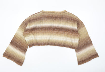 Womens UK Size XL Cider Brown Pullover Jumper