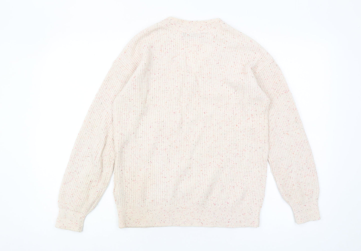 Womens UK Size XS Marks and Spencer Ivory Pullover Jumper