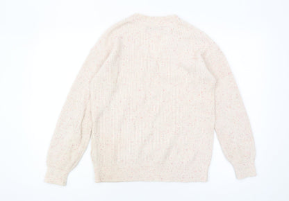 Womens UK Size XS Marks and Spencer Ivory Pullover Jumper