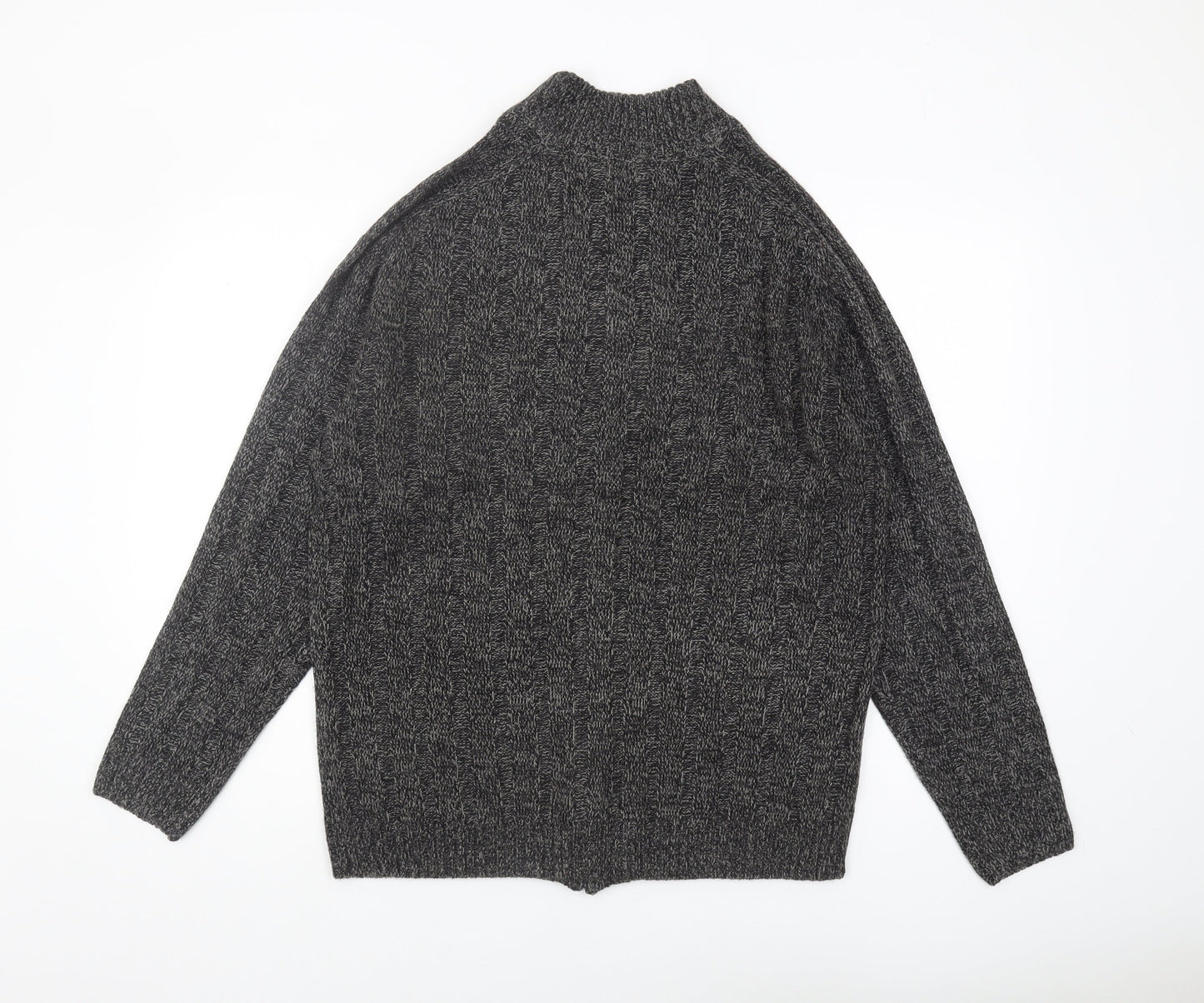 Kensington Eastside Men's Grey XL Full Zip Jumper