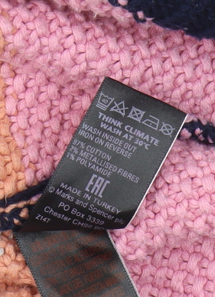 Womens UK Size 10 Marks and Spencer Multicoloured Pullover Jumper
