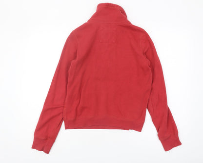 Abercrombie & Fitch Red Women's Pullover Sweatshirt, M