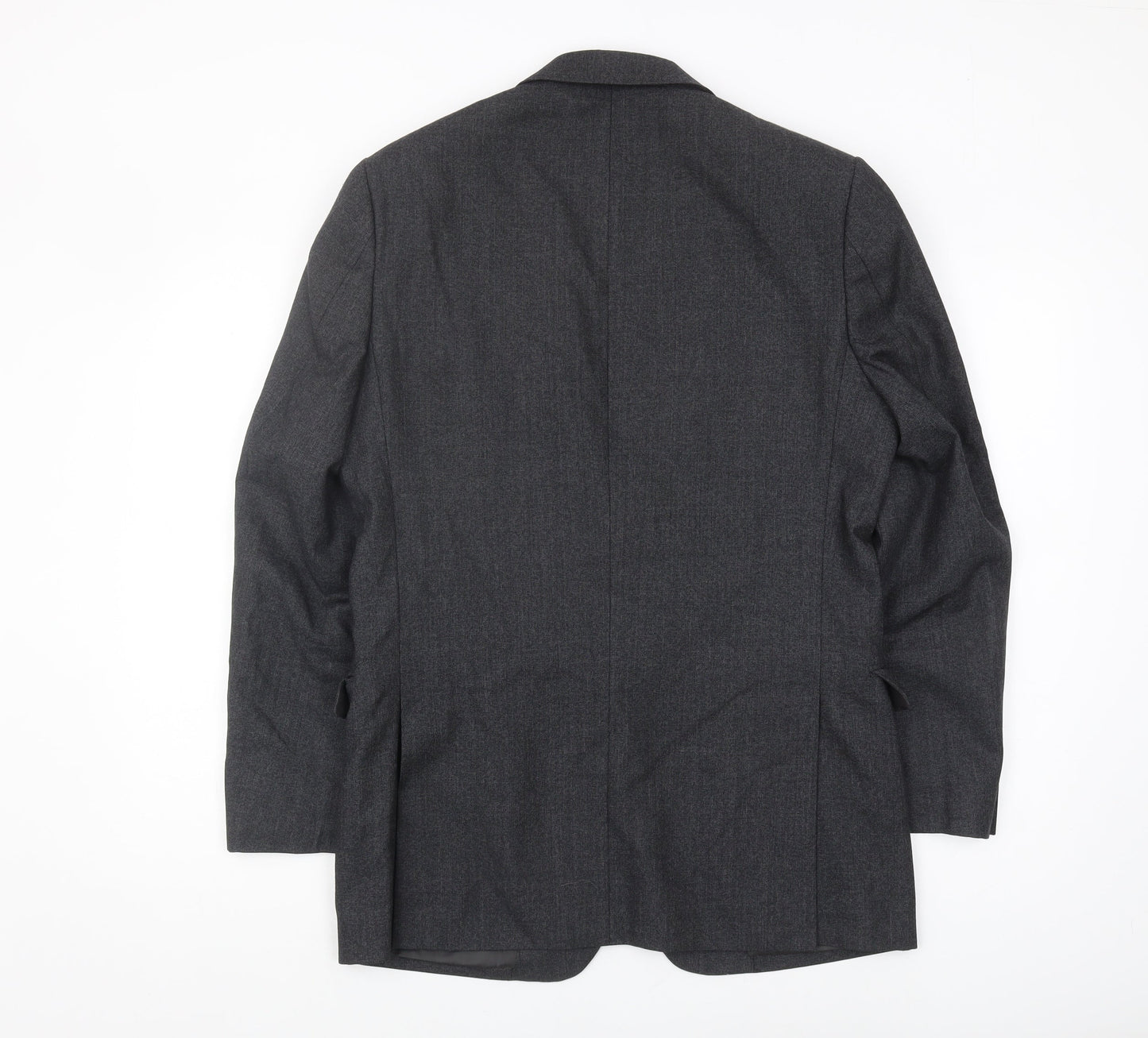 Mens UK Size 38 Jaeger Regular Grey Suit Jacket