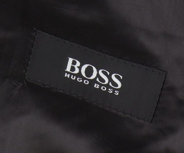 Mens UK Size 40 HUGO BOSS Regular Grey Suit Jacket