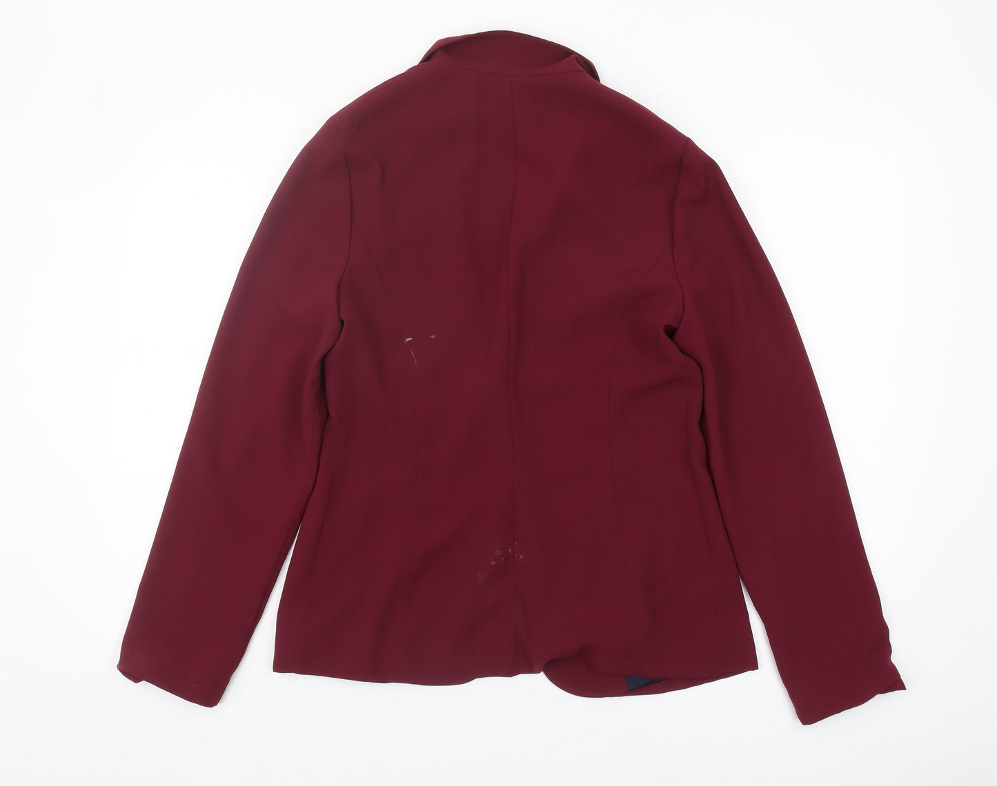 New Look Women's Red Blazer, Size 10, Lined