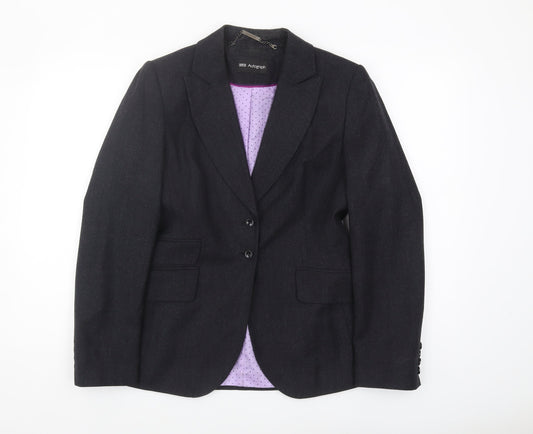 Marks and Spencer Black Wool Blazer - Women Size 12
