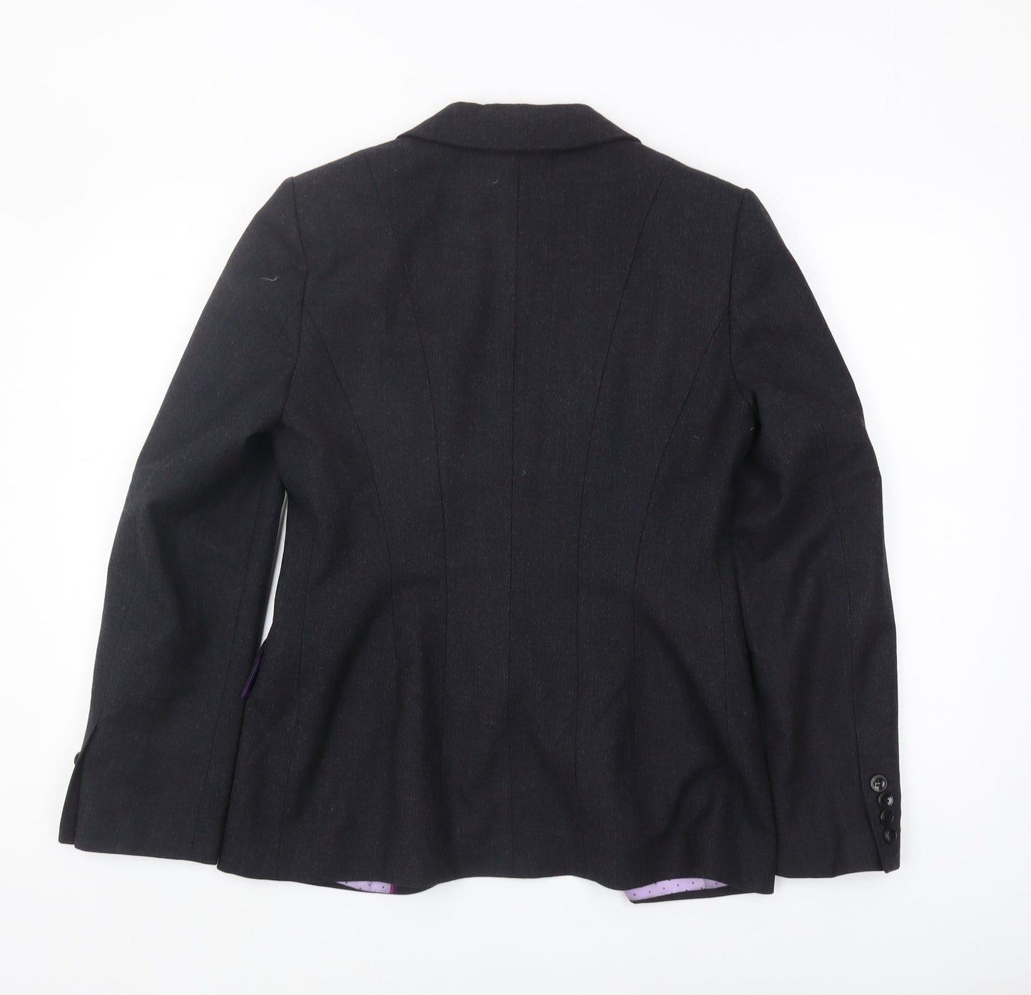 Marks and Spencer Black Wool Blazer - Women Size 12