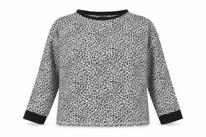 DKNY Women's Multicoloured Animal Print Blouse L