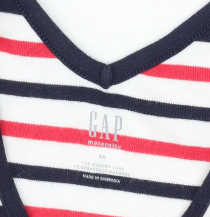 Womens UK Size XS Gap Multicoloured Basic Tank