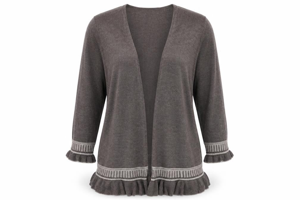 Womens UK Size 14 Per Una Brown Cardigan Jumper