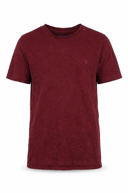 Mens UK Size L Criminal Red  T-Shirt