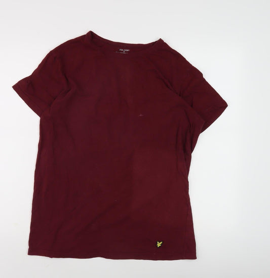 Lyle & Scott Men's Red Small T-Shirt