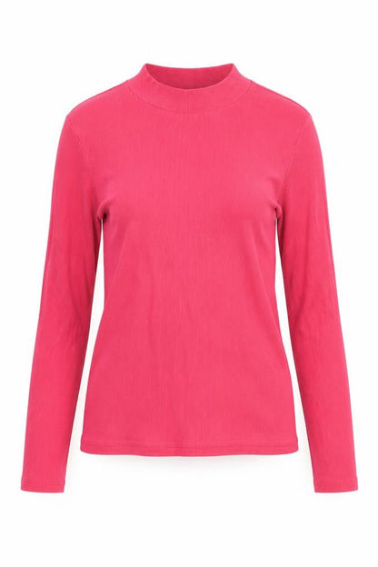 Womens UK Size S Monki Pink Basic T-Shirt