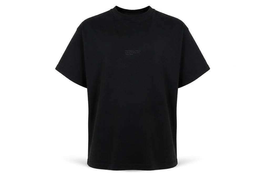 Mens UK Size S Bershka Black  T-Shirt